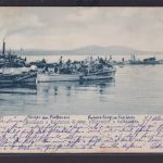 Ansichtskarte Halaszat Balaton Plattensee Ungarn Fischerboote nach Wien