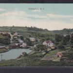 Ansichtskarte Ferndale New York Weiler Liberty Sullivan County USA Wohnsiedlung