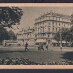 Ansichtskarte Riga Lettland Wertpapierdruckerei Deutsche Dienstpost nach Wien