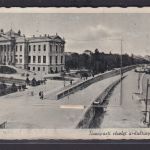 Ansichtskarte Loporello Szeget Ungarn Kulturpalast 10 Stadtansichten Leporello