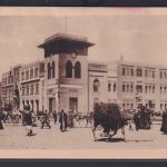 Ansichtskarte Cairo Ägypten Centralplatz Bahnhof Händler Kamele