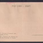 Ansichtskarte Ägypten Beduinen Caravan Pyramide in Giza Kamele