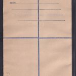Ganzsache British Malaya Einschreibeumschlag EU 20 cts blau postal stationery