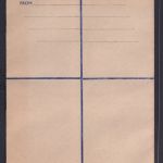 British Malaya Ganzsache Einschreibeumschlag EU 20 cts blau postal stationery