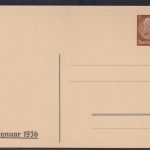 Deutsches Reich Brief Privatganzsache Philatelie Tag der Briefmarke Hindenburg