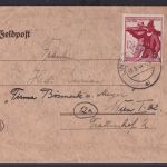 Ostmark Linz Deutsches Reich Brief EF 898 Landesschießen Tirol Österreich Wien