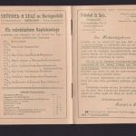 München Verlosungskalender Jugendstil Art Nouveau Reklame Fränkel & Selz Bank