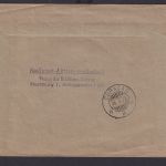Deutsches Reich Brief Infla AFS Absenderfreistempel Destination Hamburg Curacao
