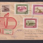 Ungarn R Brief Sonder R Zettel Budapest Filatelia nach Berlin Charlottenburg