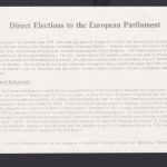 Großbritannien Brief Europa Parlament Edingburgh Bath als FDC 9.5.1979