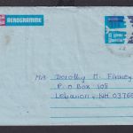 Flugpost Briefmarken Übersee Ceylon Sri Lanka Ganzsache Aerogramm nach ​Libanon