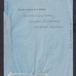 Flugpost Kaduna Nigeria Afrika Ganzsache Aerogramm 6d nach Nürnberg