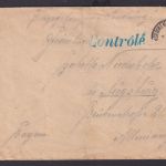 KGF Kriegsgefangenenpost Feldpost aus Frankreich n Augsburg Bayern I. Weltkrieg