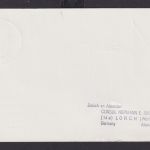 Flugpost Brief Air Mail berlin selt. grüner Stempel Brandenburger Tor Caravelle