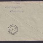 Deutsches Reich R Brief MIF Mindelheim Lindau Motiv Brandenburger Tor 23.11.1942