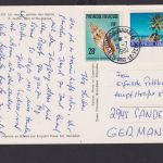 Frankreich Französisch Polynesien Brief exotischer Beleg od. Karte Ansichtskarte