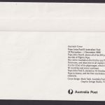 Australien Brief Pabst Besuch 1986 Glaube Religion Kirche Hobart Tas Tasmanien