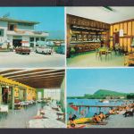Ansichtskarte Manerba del Garda Italien Bar Da Peppino Innen Außenansicht Meer