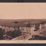 Ansichtskarte Badonviller Frankreich Avenue Poincare Schule Bildung 1940/41