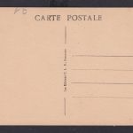 Ansichtskarte Badonviller Frankreich Avenue Poincare Schule Bildung 1940/41