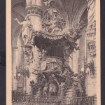Ansichtskarte Bruxelles Brüssel Belgien Saint Gudule Kathedrale Feldpost nach