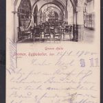 Ansichtskarte Bremen Rathskeller Große Halle Innenansicht nach Elverdissen NRW