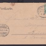 Ansichtskarte Bahnpost Aschersleben Wittenberg Zug 681 Aschersleben Sachsen