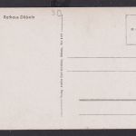 Ansichtskarte Döbeln Sachsen Rathaus Verlag Atelier Curt Schröder Döbeln