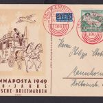 Bizone EF Goethe 108 mit rotem SST 100 Jahre Deutsche a. attraktiver Sonderkarte
