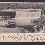 Australien Australia Victoria Ansichtskarte von Timaru Neuseeland EF 11/2p Queen