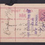 Australien New South Wales Neu Süd Wales Ganzsache postcard Queen Victiria