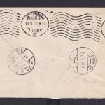 Schiffspost Briefmarken Australien Brief MIF K1 LATE FEE Melbourne Victoria Wien