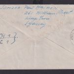 Australien Flugpost Brief EF 1,6 Sh nach Passau Hacklberg 1947
