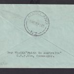Flugpost airmail Australien Brief Sydney SECTION GPO East Orange New Jersey