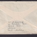 Flugpost Australien Brief EF 1,6 Sh Adelaide Südaustralien n Kopenhagen Dänemark