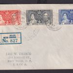 Briefmarken Britische Kolonien British Honduras König Georg Elisabeth Krönung