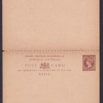 Briefmarken Britische Kolonien Antigua Ganzsache Queen Victoria Frage & Antwort