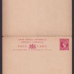 Briefmarken Britische Kolonien Antigua Ganzsache Queen Victoria Frage & Antwort