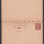 Briefmarken Britische Kolonien Antigua Ganzsache Queen Victoria Frage & Antwort