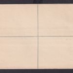 Briefmarken Britische Kolonien Antigua Ganzsache EU 2 p blau Einschreibeumschlag