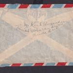 Flugpost Trinidad & Tobago Britische Kolonien Brief EF 24 c. King Georg VI ARIMA