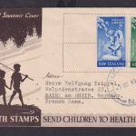 Neuseeland New Zealand Brief MIF 307-308 Gesundheit Childrens Health Camps