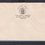 Neuseeland Brief Cover Childrens Heealth Camps nach Mainz Gesundheit Jugend