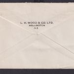 Neuseeland Brief MIF 1 + 2 d. Wellington Masch.Stempel MOTORIST CARELESSNESS