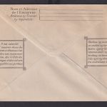 Madagaskar Brief Ganzsache Bild Umschlag 25 cent grün postal stationery