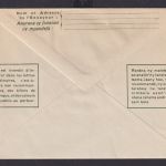 Madagaskar Brief Ganzsache Bild Umschlag 50 cent grün postal stationery