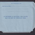 Kuwait Ganzsache Aerogramme Queen Elisabeth Aufdruck 6 Anna auf 6 p airletter