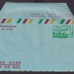 Afrika Kamerun Africa Cameroon Ganzsache Flugpost airmal aerogramm 9 F 1962