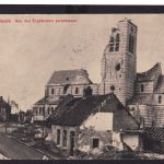 Ansichtskarte Militaria Passchendaele Belgien Ortsansicht von Engländern
