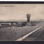Ansichtskarte Militaria Lager Lechfeld Bayern Verlag Denzel Schwabmünchen